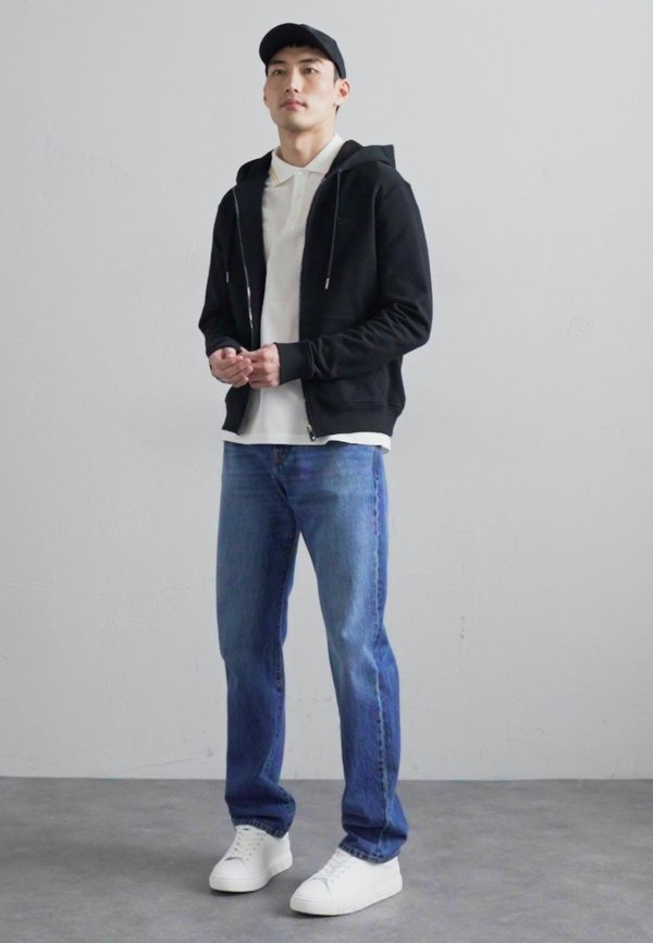 BRUSHED CREST THREAD - Zip-up sweatshirt2