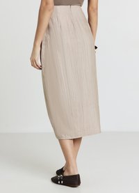 Calliope MIDI SPACCO - Gonna a tubino - tortora
