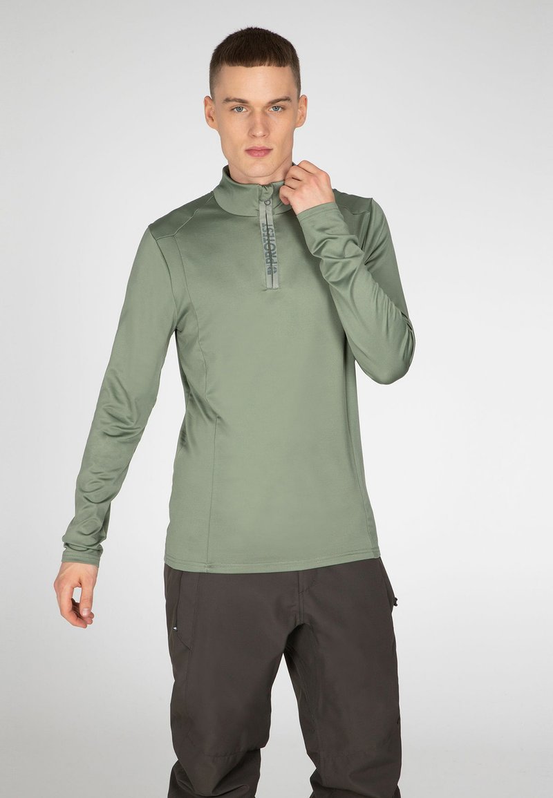 Protest WILL - Longsleeve - green spray