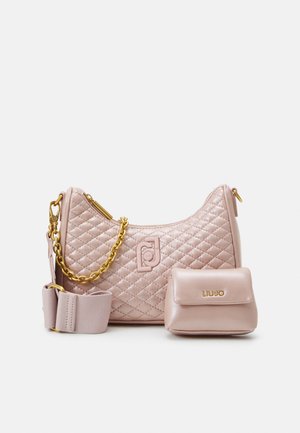 LIU JO S HOBO - Cross body bag - rose smoke metallizz