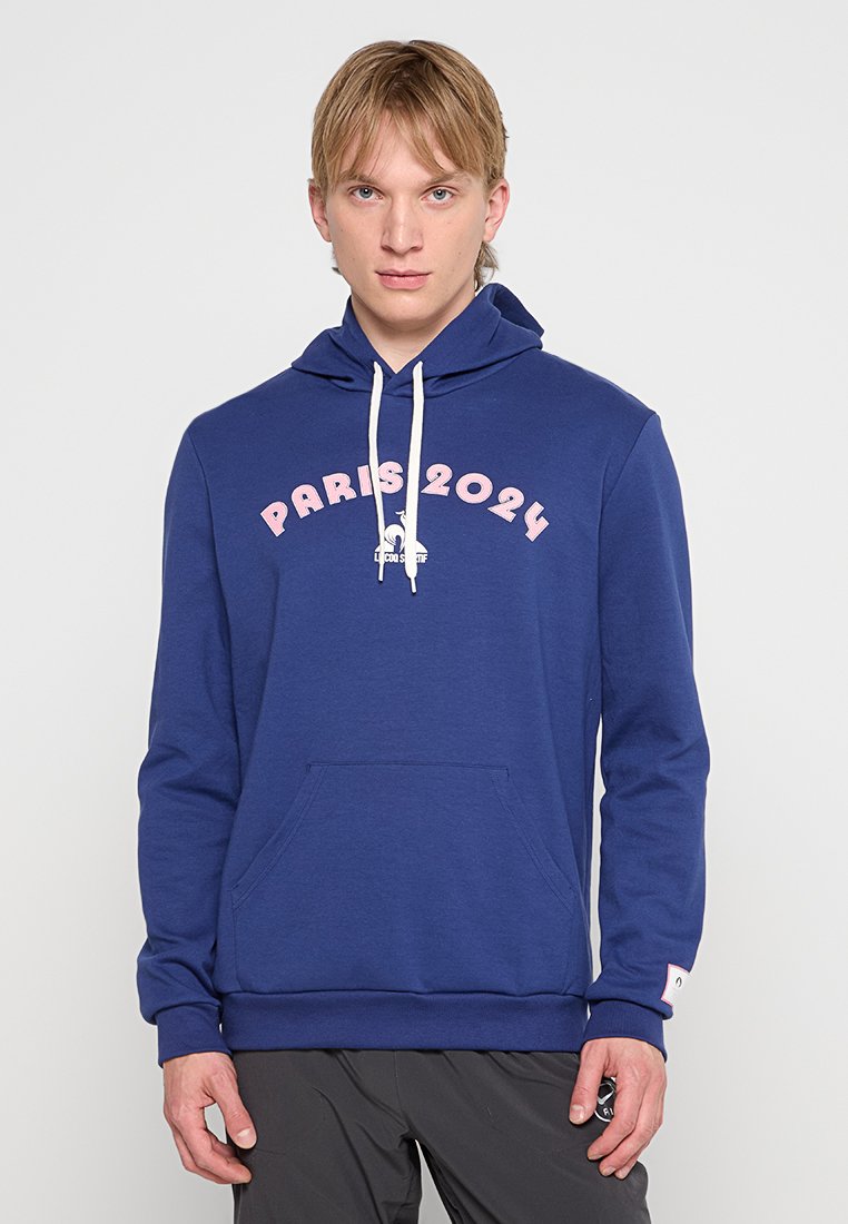 Le Coq Sportif Hoodie blauw Le Coq Sportif Hoodie blauw