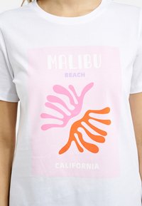 Smith&Soul RUNDHALS  - Print T-shirt - soft pink