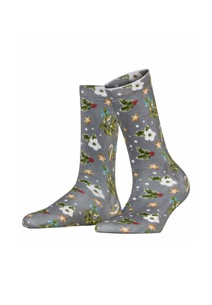 Socken - light greymel