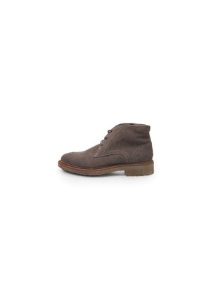 Lace-up ankle boots - grigio