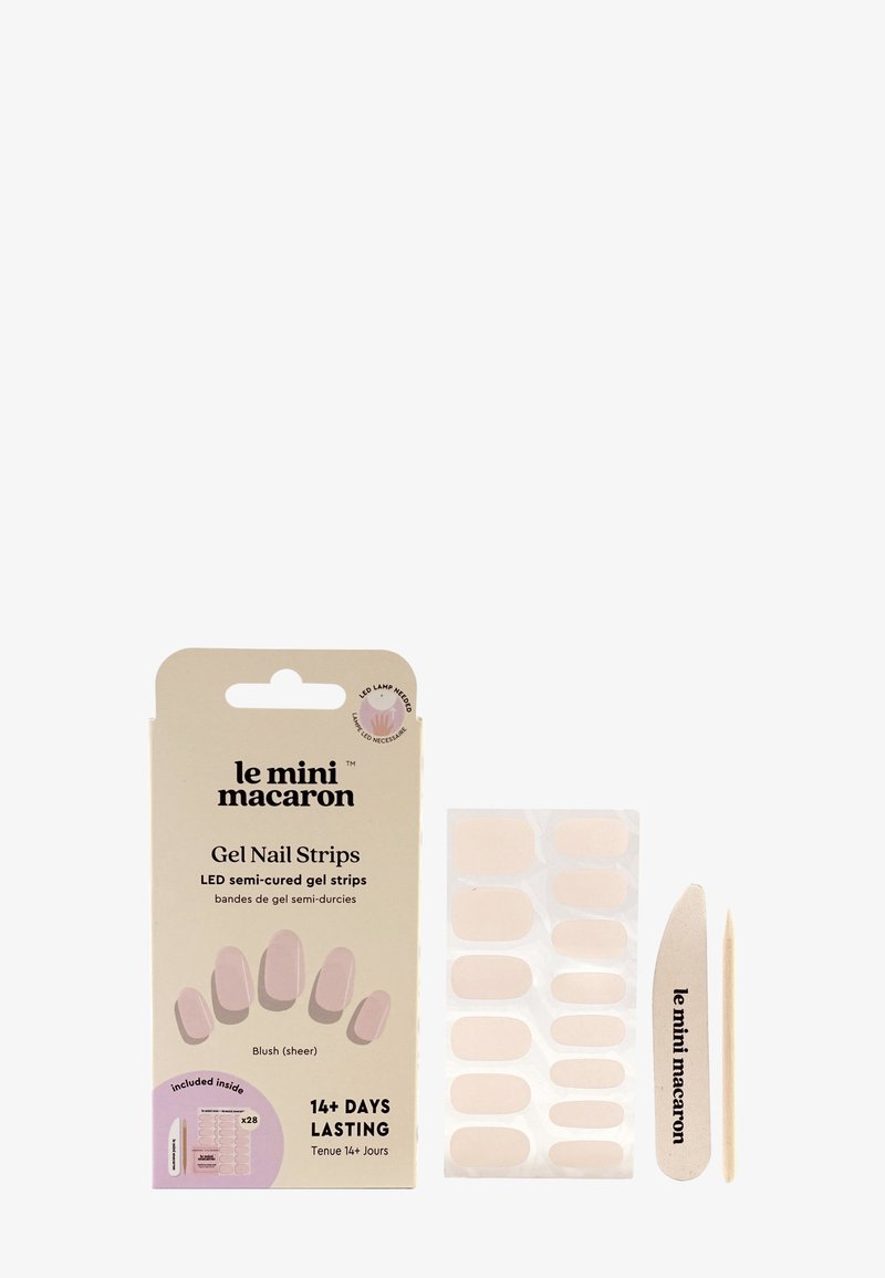Le Mini Macaron - GEL NAIL STRIPS - Stickers à ongles - blush, Agrandir