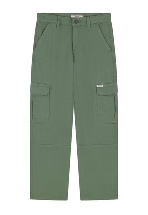 Guess, LÄSSIGE CARGOHOSEN - Pantalon cargo - grün
