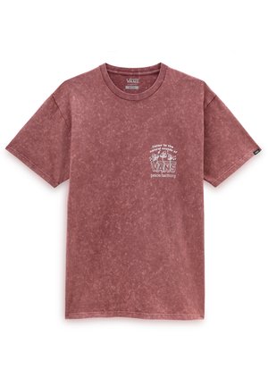 T-shirt imprimé - bordeaux