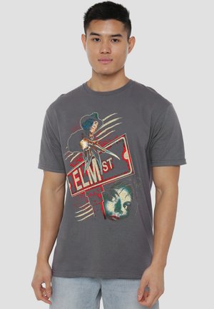 Cotton Soul, NIGHTMARE ON ELM STREET/ELM ST - Print T-shirt - anthracite