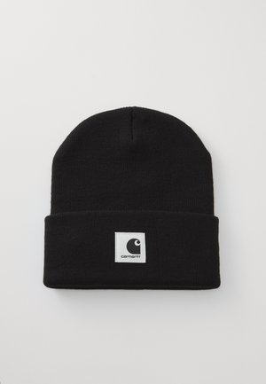 ASHLEY BEANIE UNISEX - Megzta kepurė - black