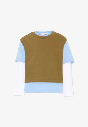 Marni, T-SHIRT UNISEX - Longsleeve - brown