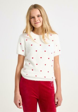 SHORT-SLEEVED - T-shirt print - off white