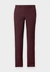 STEELE TUXEDO TROUSERS - Παντελόνι κοστουμιού - dark red