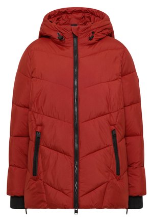 Cecil, PUFFER-JACKE IN MIDI-LÄNGE MIT KAPUZE - Veste d'hiver - light russet red