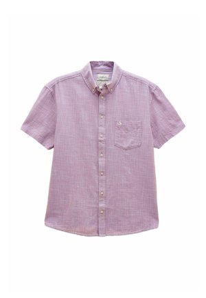 REGULAR FIT - PUPPYTOOTH SHORT SLEEVE CLASSIC FIT - Shirt - violet purple