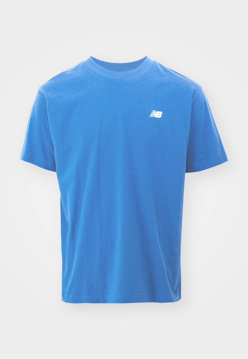 New Balance T-shirt basic blauw New Balance T-shirt basic blauw