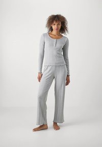 ONLY ONLCOZY SET - Pyjama set - light grey melange