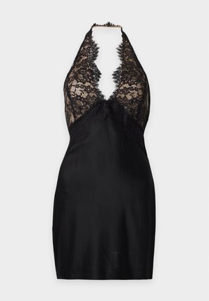 Alice + Olivia, VIOLA HALTER MINI DRESS - Kokteilikleit/peokleit - black