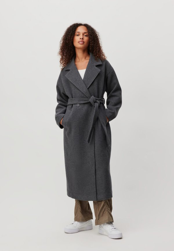 DENA  - Classic coat - graumeliert2