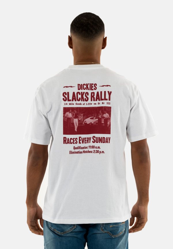SLACKS RALLY TEE - Print T-shirt