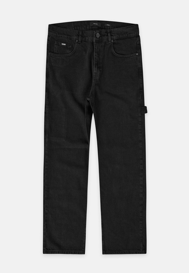 EIGHTYFIVE BAGGY WITH LOOP - Jeans Relaxed Fit - black washed 
