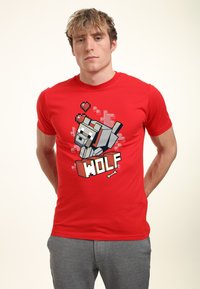 Henry Tiger MINECRAFT WOLF HERO - Camiseta estampada - red