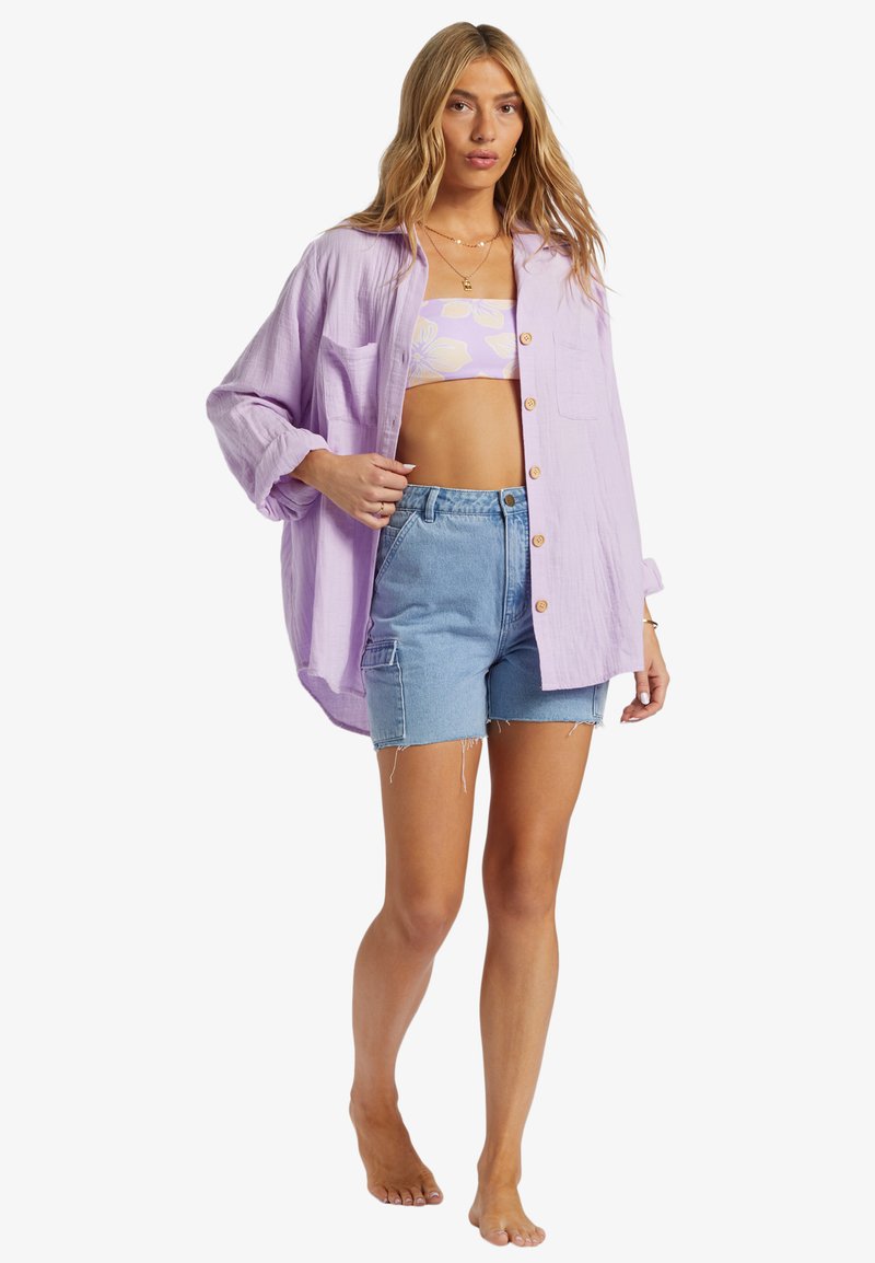 Billabong Overhemdblouse paars Billabong Overhemdblouse paars