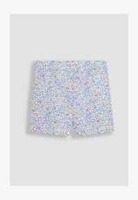 Valimata, blue ditsy floral print