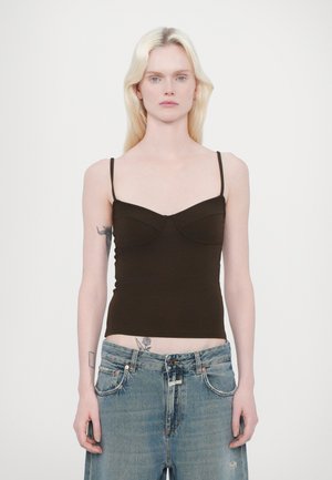 Top - marsh green