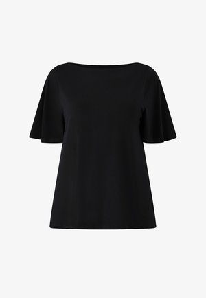 Ellos Plus collection, TOP MIT RUNDHALSAUSSCHNITT - T-shirts basic - black