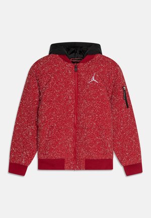 HOODED PADDED UNISEX - Vinterjacka - gym red