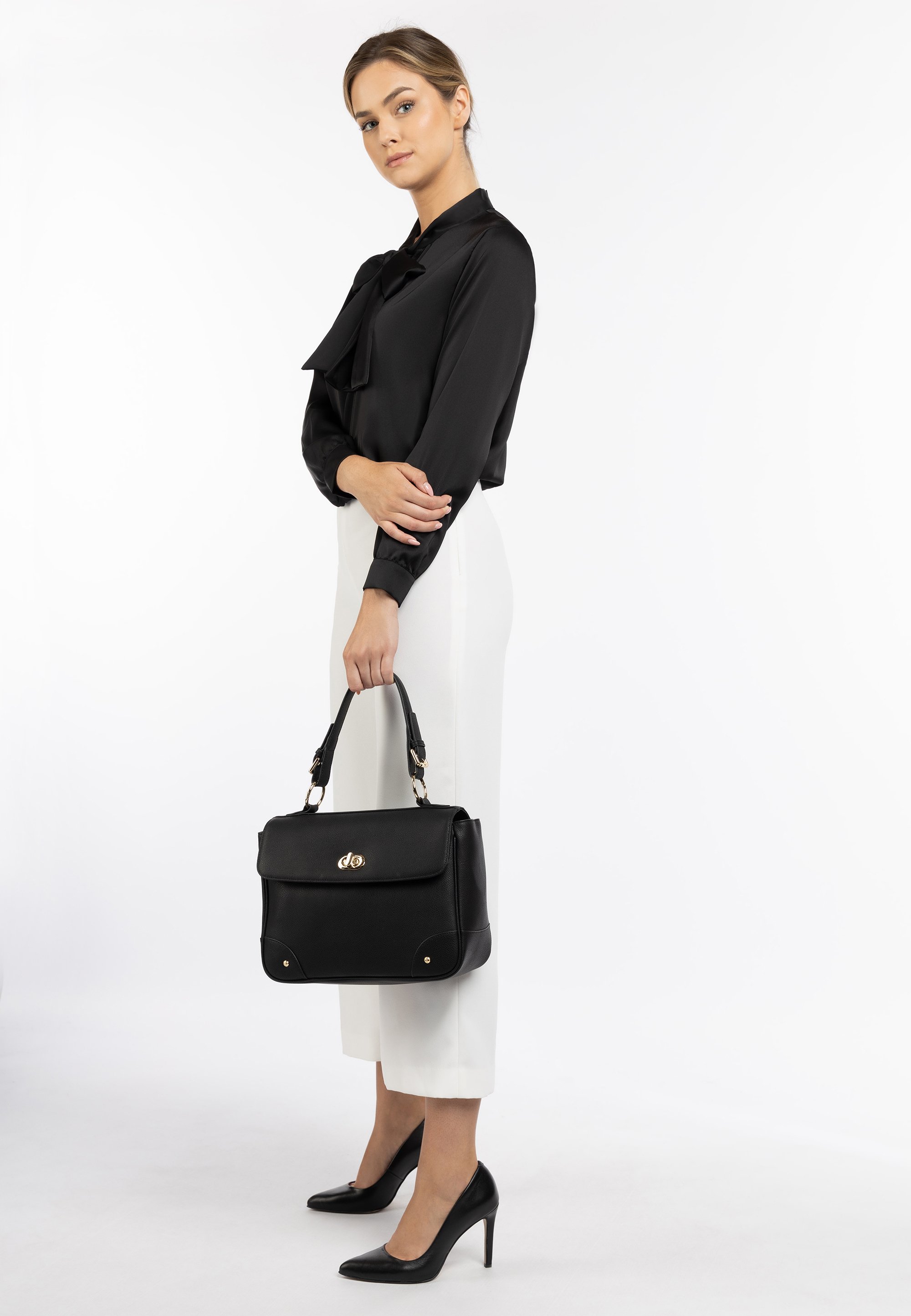 DreiMaster DREIMASTER KLASSIK HANDTASCHE BARADELLO - Handtas -  schwarz/zwart - Zalando.nl