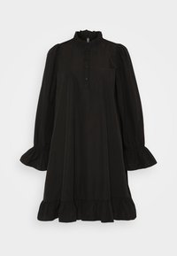 PCASSRA SHORT DRESS - Košilové šaty - black