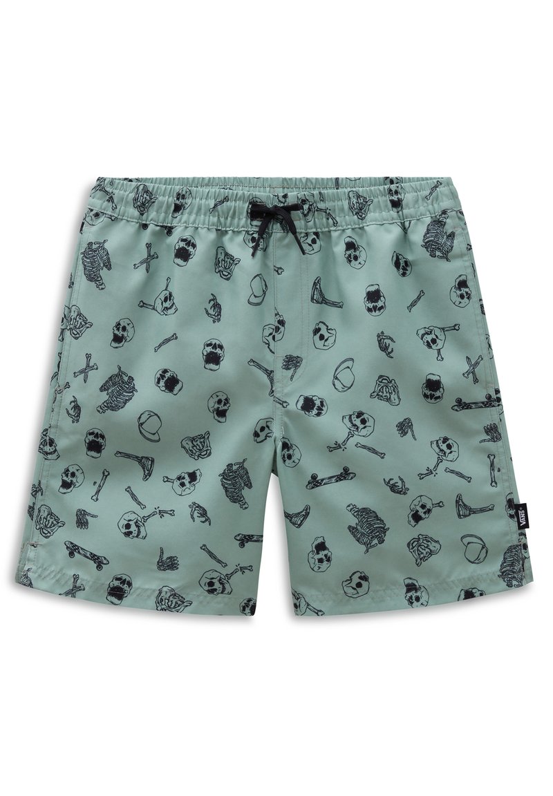 Vans PRIMARY PRINT ELASTIC WAIST BOARD - Plavecké šortky  - iceberg green
