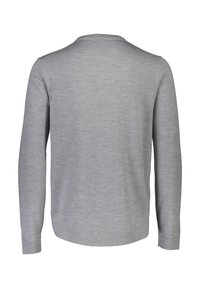 Lindbergh CREW NECK - Strickpullover - grey mel