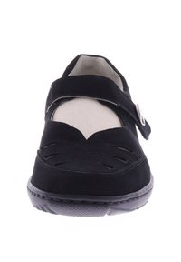 Waldläufer KYA - Ankle strap ballet pumps - schwarz