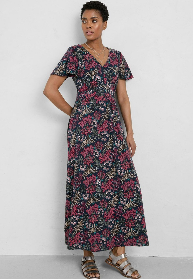 Seasalt Cornwall CHATEAUX - Maxikleid - sea forest maritime/dunkelblau ...