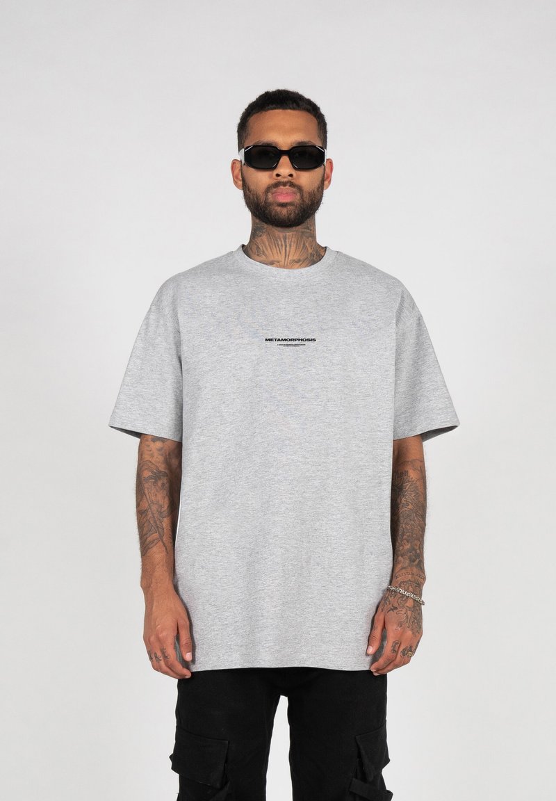 MJ Gonzales METAMORPHOSE  - Camiseta estampada - grey