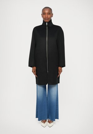 DAFINA COAT - Puspaltis - black