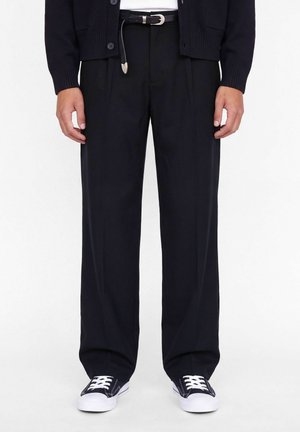 Jack & Jones, LOOSE-FIT PANTS STRAIGHT FIT LOOSE-FIT PANTS - Pantalones - dark navy