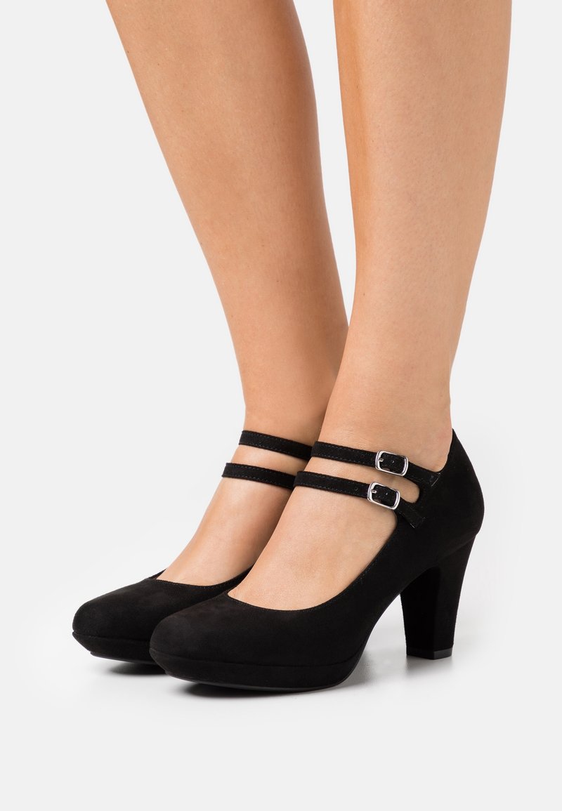 Anna Field Escarpins à plateforme - black