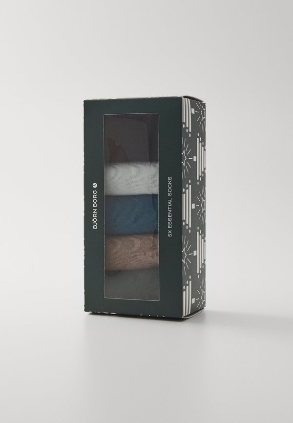 ESSENTIAL ANKLE SOCK 5PACK - Socks - multipack 12