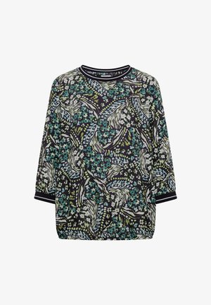 Cecil, 3/4-ARM BLUSENSHIRT MIT PRINT - Blouse - urban dark blue