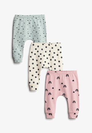 3 PACK - Legging - teal blue/pink