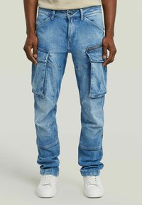 G-STAR - ROVIC ZIP 3D  - Cargo trousers - antique faded uniform blue Thumbnail Image 1