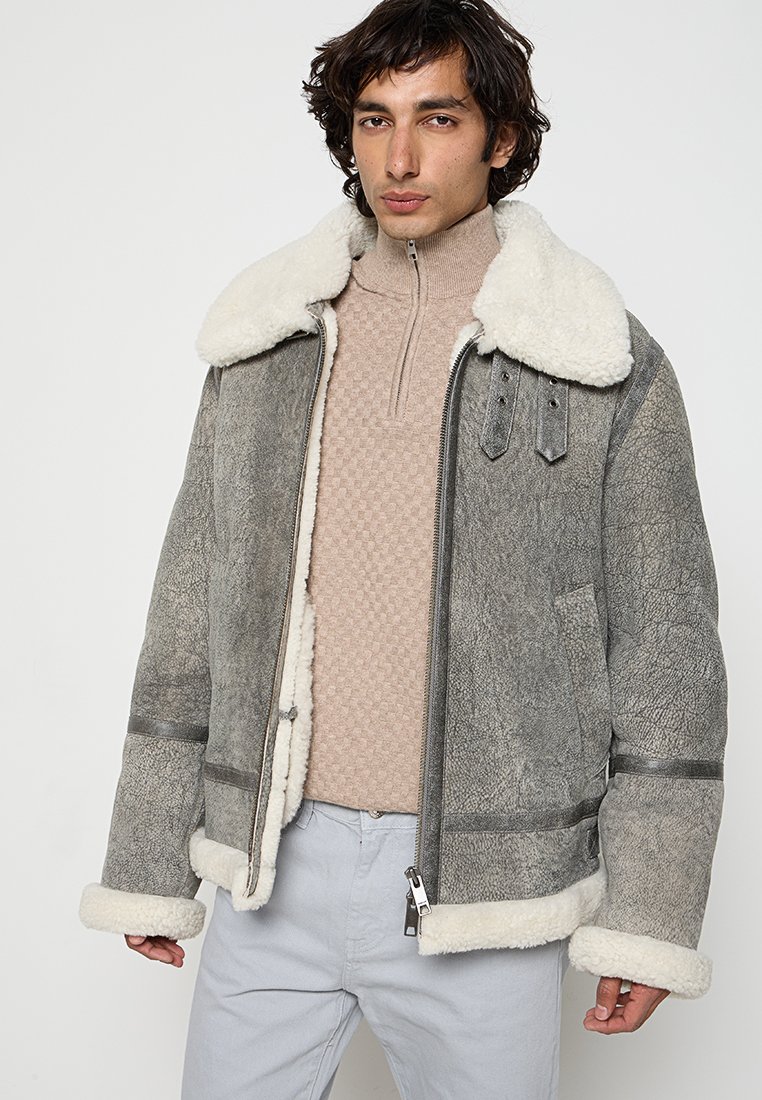 Lederjacke