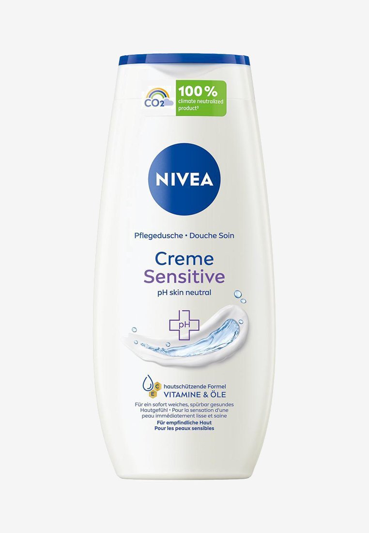 NIVEA SHOWER GEL CREME SENSITIVE Shower gel Zalando.dk