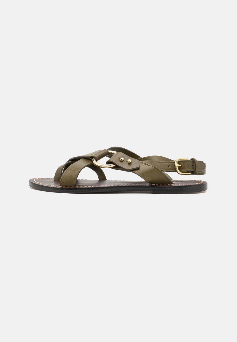 Sœur FLORENCE - Sandales tongs - vert olive