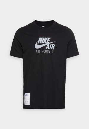 TEE - T-shirt con stampa - black