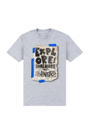 T-shirts print - light heather grey