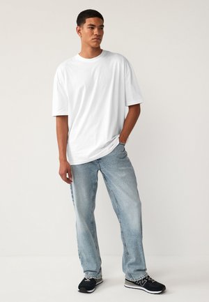 Next, 5 PACK RELAXED FIT SHORT SLEEVE CREW NECK - T-Shirt basic - white